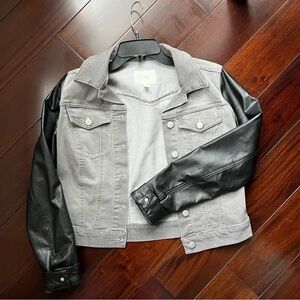 Jessica Simpson cropped jacket